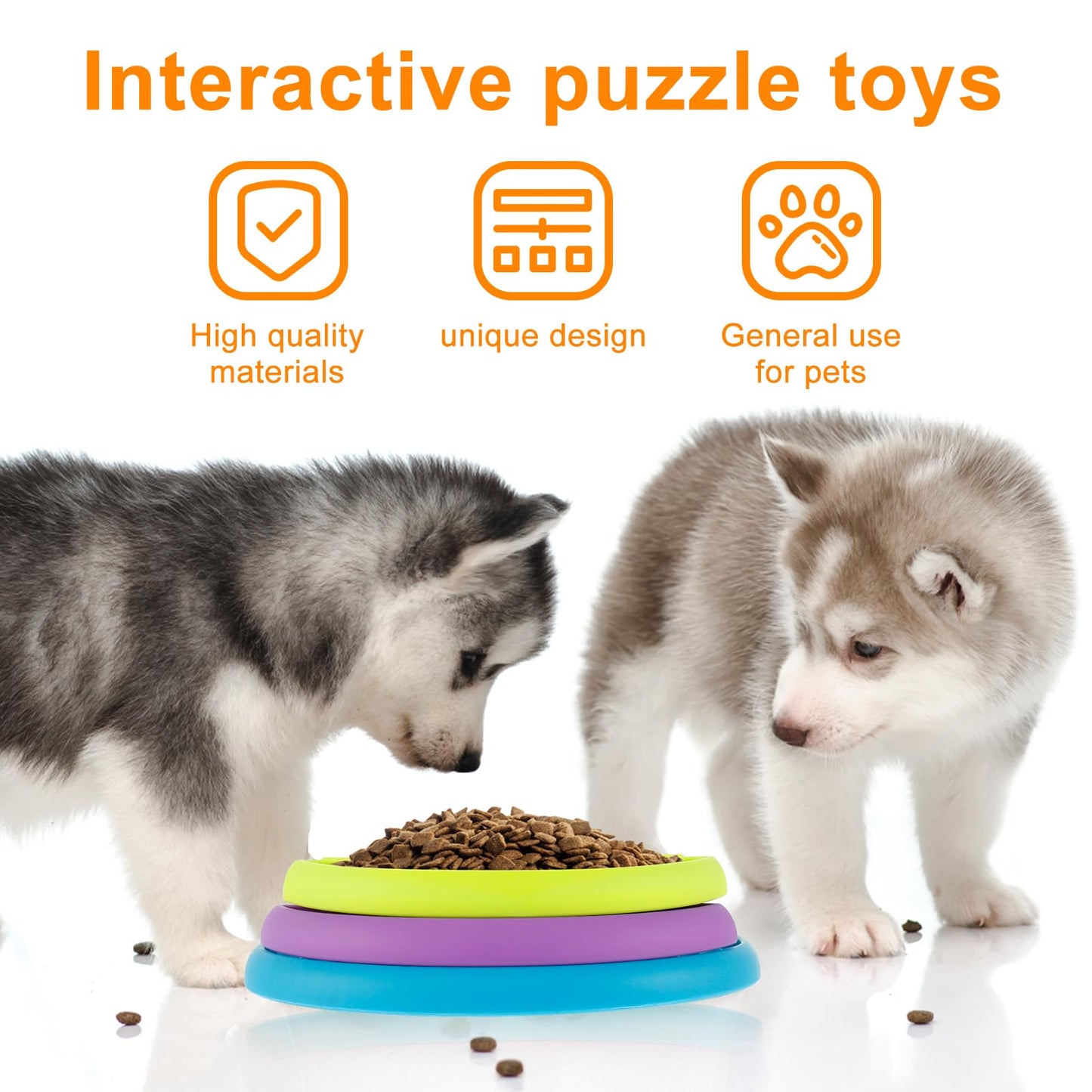 FurBuddy 3-in-1 Puzzle Feeder