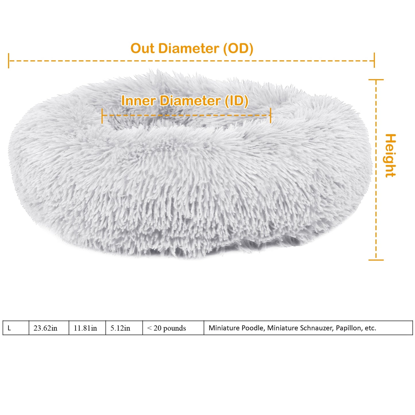 FurBuddy Calming Pet Bed