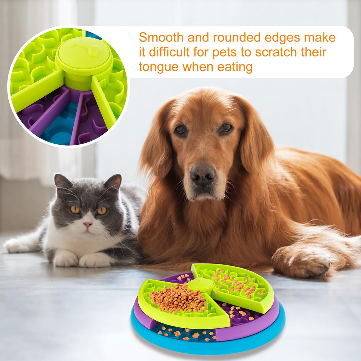 FurBuddy 3-in-1 Puzzle Feeder