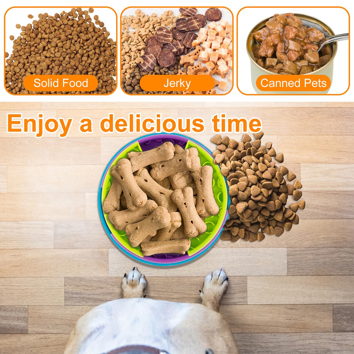 FurBuddy 3-in-1 Puzzle Feeder